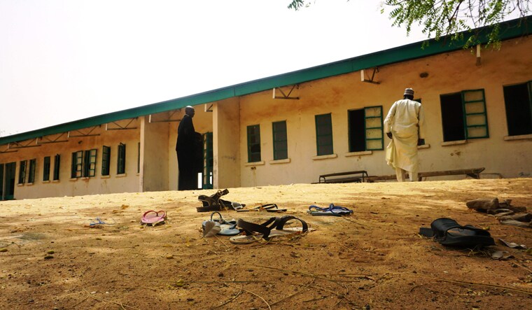The Government Girls Science and Technical College staff quarters in Dapchi, Nigeria from where the girls were abducted | AFP