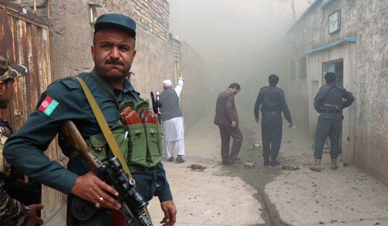 Blast near mosque in western Afghan city of Herat 