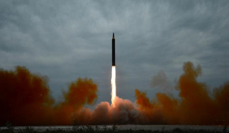 NORTHKOREA-MISSILES/, Missile Strike