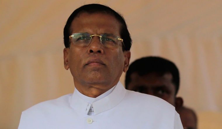 [File] Sri Lanka President Maithripala Sirisena | AP