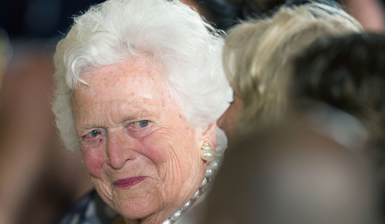 Former US first lady Barbara Bush dead at 92