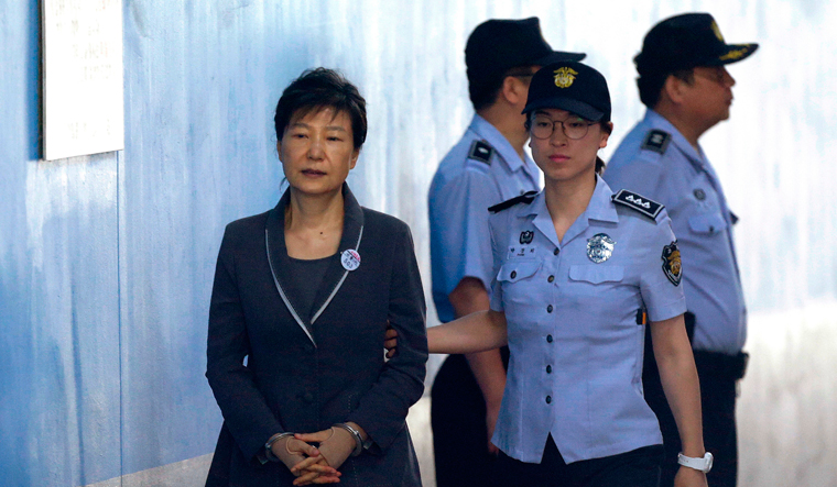 South Korea Corruption Scandal Disgraced Presidents