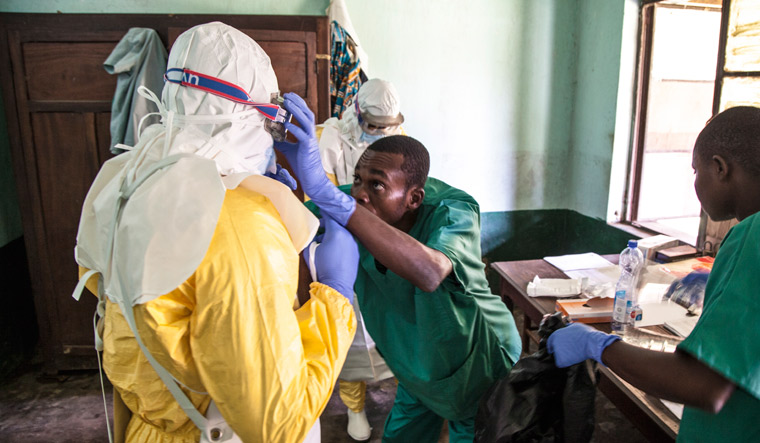 Ebola was confirmed in one patient in a major city, but the global risk remains low