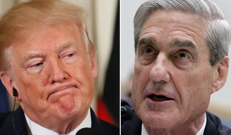 US President Donald Trump (right); former FBI Director Robert Mueller | Reuters
