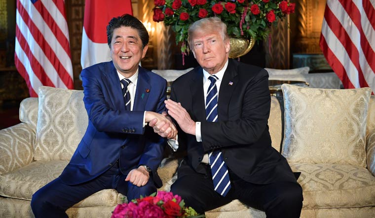 [FILE] President Donald Trump and Japanese Prime Minister Shinzo Abe | Reuters