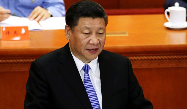 Chinese President Xi Jinping speaks at an event commemorating the 200th birth anniversary of Karl Marx in Beijing | Reuters