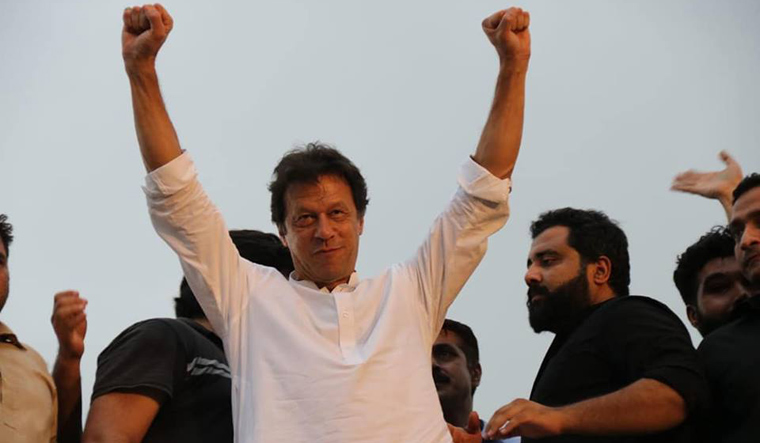 Imran Khan campaigning