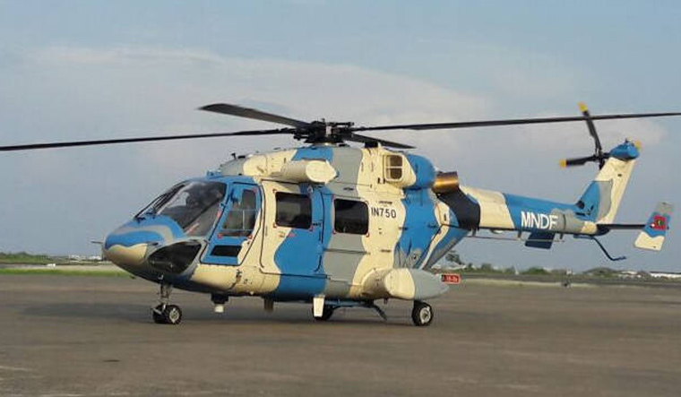 Maldives lease helicopter