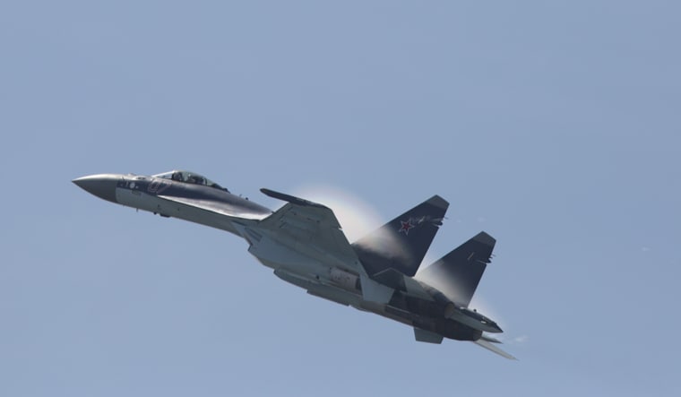 An SU-35 similar to the ones ordered by China | Russia's United Aircraft Corporation