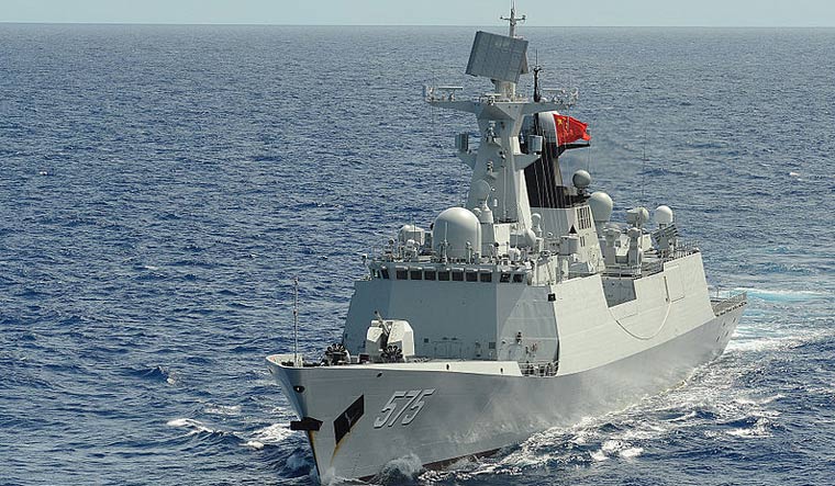 A Type-054A frigate of China's People's Liberation Army Navy | Wikimedia Commons