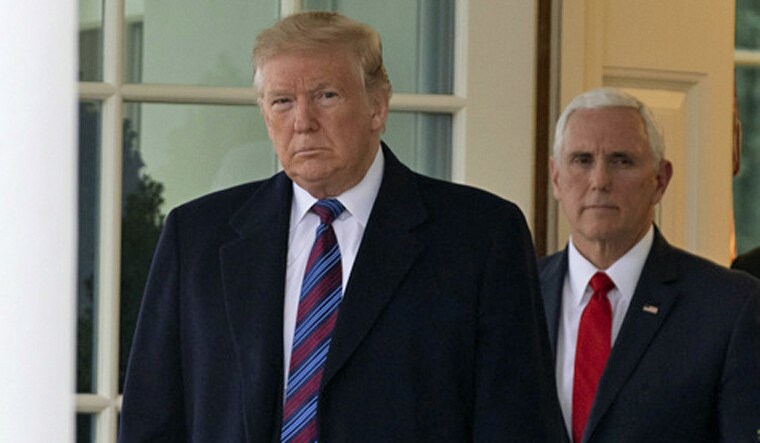 US President Donald Trump and Vice President Mike Pence | PTI