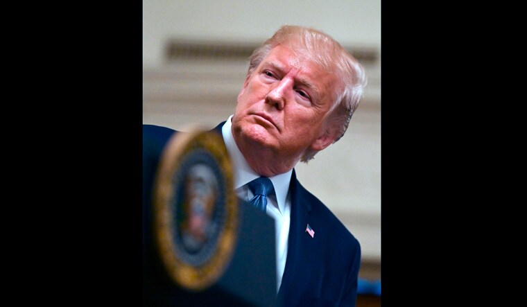 File photo of US President Donald Trump | AFP
