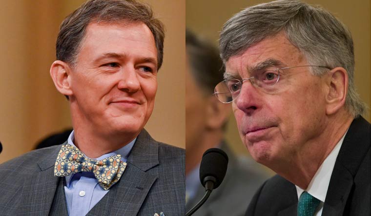 Deputy Assistant Secretary of State George Kent | Reuters; Acting Ukraine Ambassador William Taylor | AP