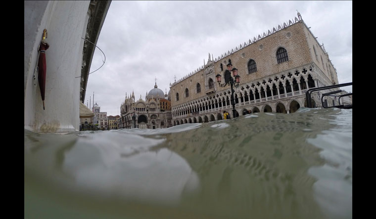 Italy Venice Flooding