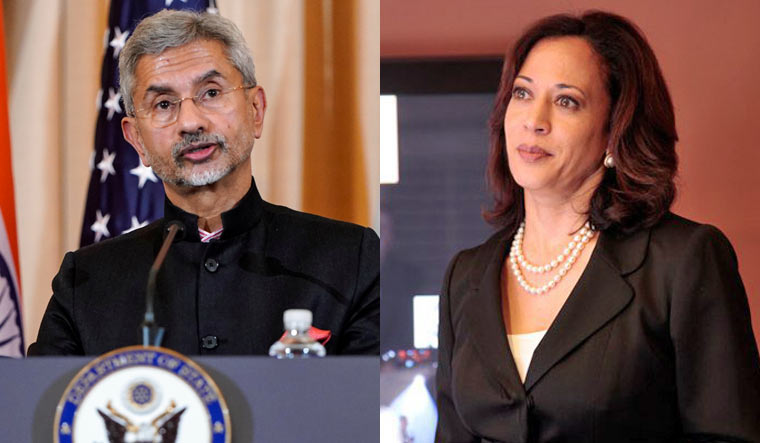Foreign Affairs Minister S Jaishankar | Reuters; US Senator Kamala Harris | AP
