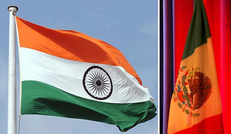India-Mexico-flags-AP