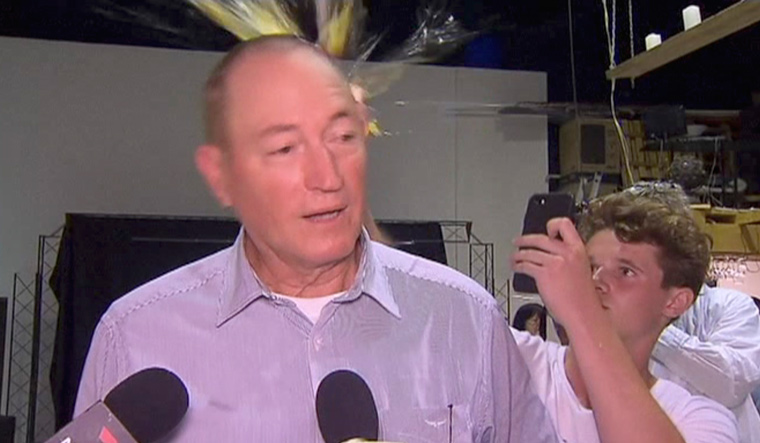 Internet hails 'egg boy' as Aussie senator is egged for anti-Muslim comments
