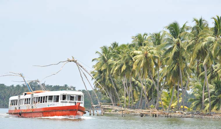 Representational image Kerala ferry Josekutty Panackal