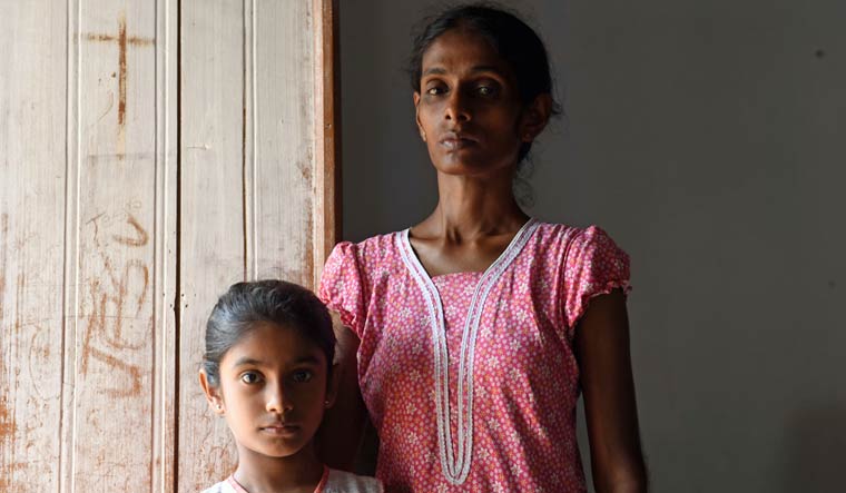 Chandrika Sasikumar with her daughter Rekshika