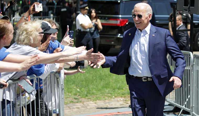 Former US vice president Joe Biden | AFP