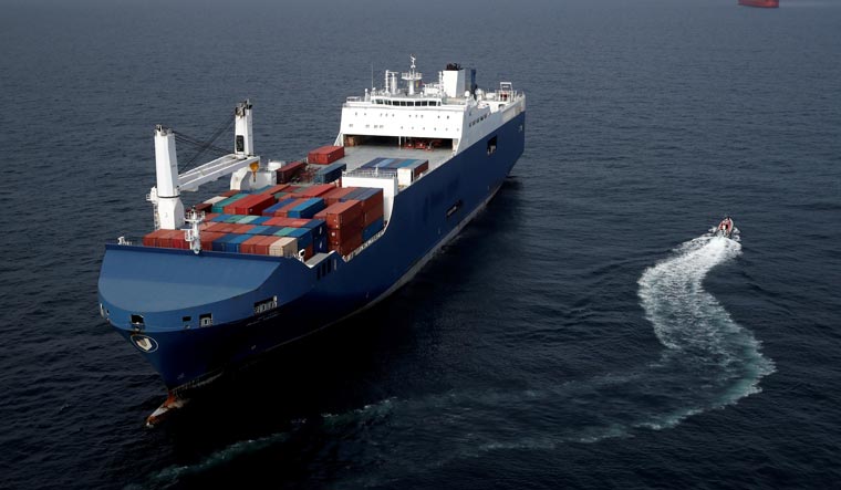 File photo of cargo ship near Yemenese waters | Reuters