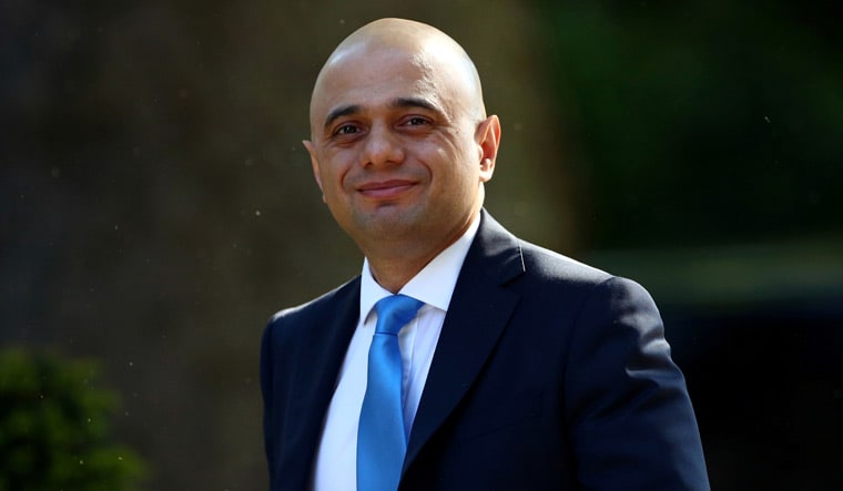 [File] Britain's Home Secretary Sajid Javid will contest the Conservative Party leadership race | Reuters