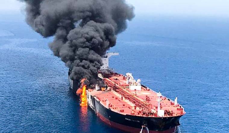 Iran tanker attack reuters