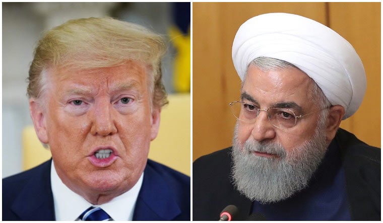 US President Donald Trump (left) and Iran President Hassan Rouhani | AFP