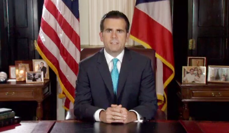 Ricardo Rosselló announced his resignation on Facebook Live | La Fortaleza Facebook Page