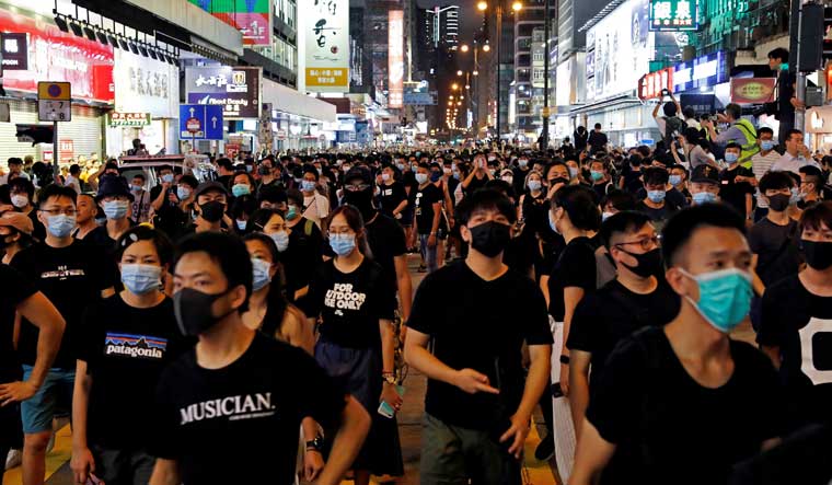 China alleges US' hand in Hong Kong protests