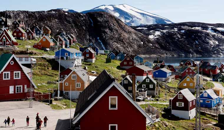 [File] General view of the town of Upernavik in western Greenland | AP