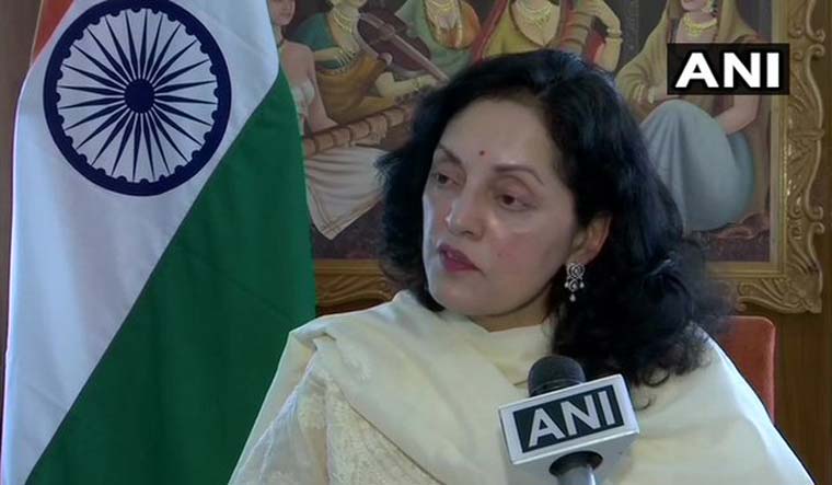 Indian ambassador to Bhutan Ruchira Kamboj | Twitter/ANI