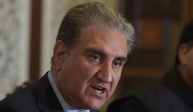 File photo of Pakistan's foreign minister Shah Mehmood Qureshi | AFP