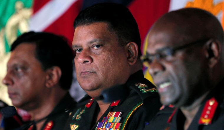 [File] Shavendra Silva headed the Army's 58th Division in the final battle against the LTTE rebels in the final stages of the civil war in 2009 | Reuters
