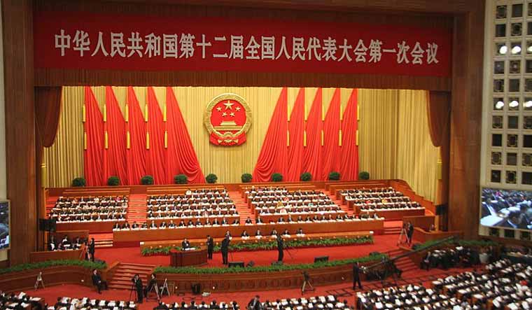 Representational image of China's National People's Congress, the country's parliament | Public Domain