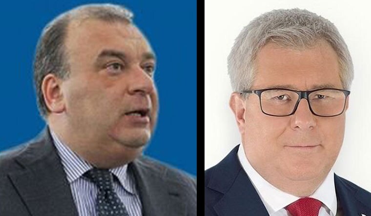 Fulvio Martusciello (Left) and Ryszard Czarnecki (right) | Twitter