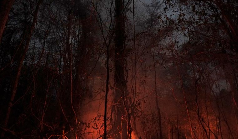 BOLIVIA-WILDFIRES/