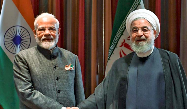 Indian PM Narendra Modi and President of the Islamic Republic of Iran Hassan Rouhani | PTI