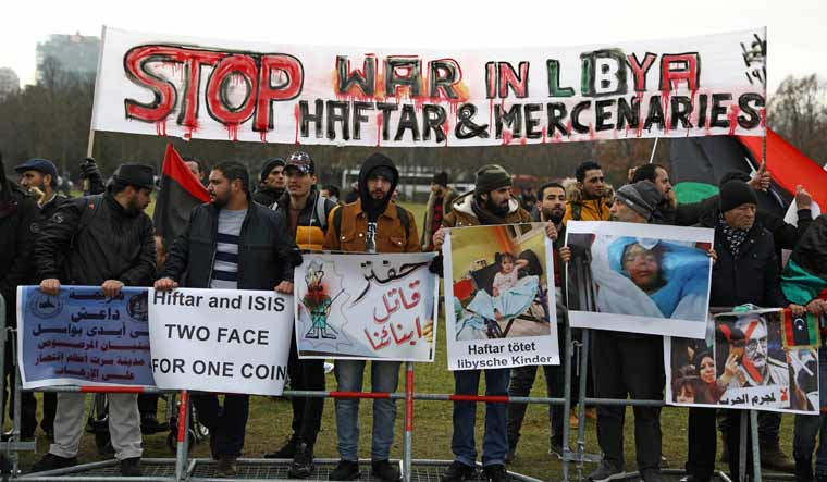 libya-protests-peace-talks-haftar-Reuters