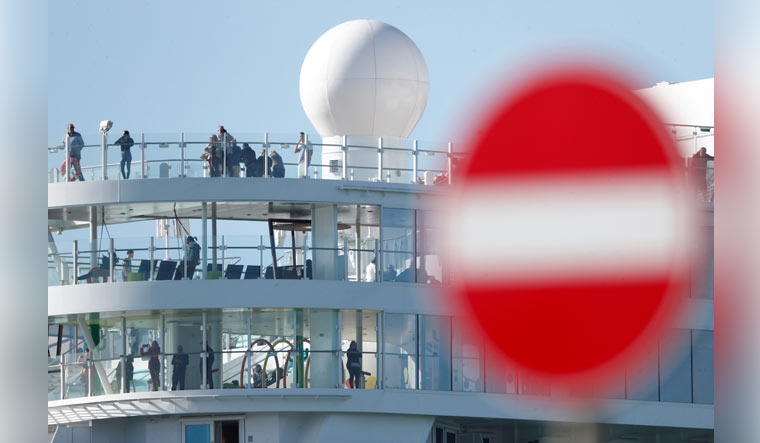 Cruise ship in lockdown over Coronavirus fears