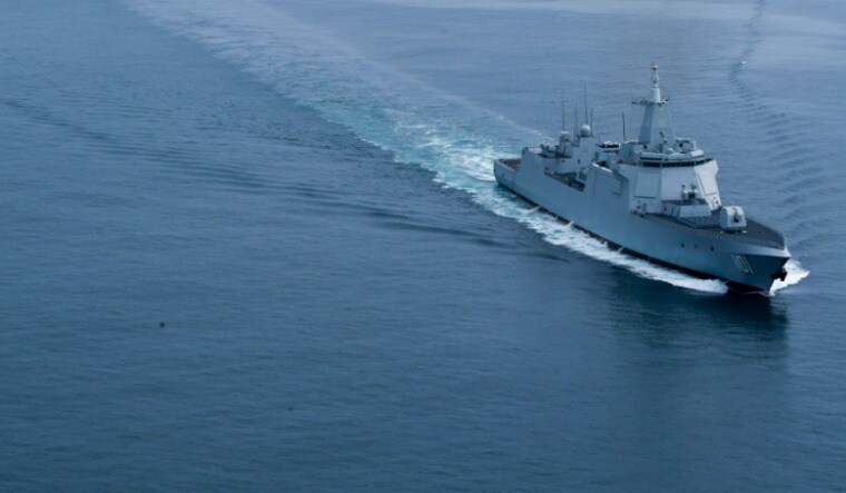 The Nanchang, a Type 055 warship | China's Ministry of National Defense