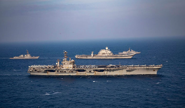 INS-Vikramaditya-Nimitz-Malabar