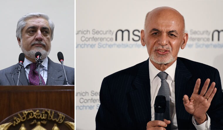 File photos of Abdullah Abdullah (left) and Ashraf Ghani (Right) | AP