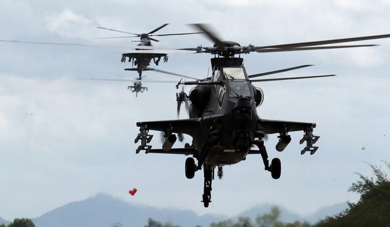 Z-10 attack helicopters of the People's Liberation Army | China's Ministry of National Defense