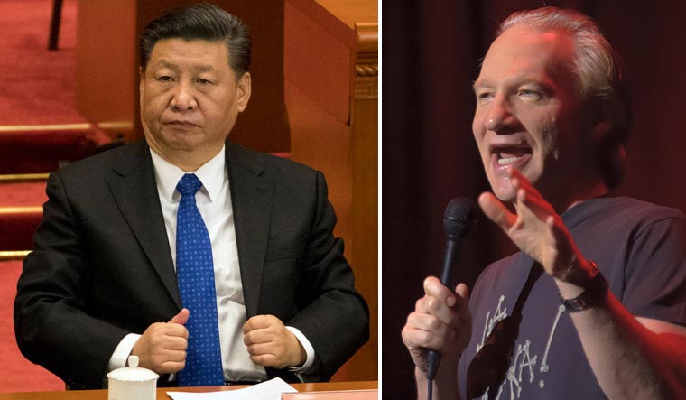 Xi Jinping and Bill Maher | AP, File