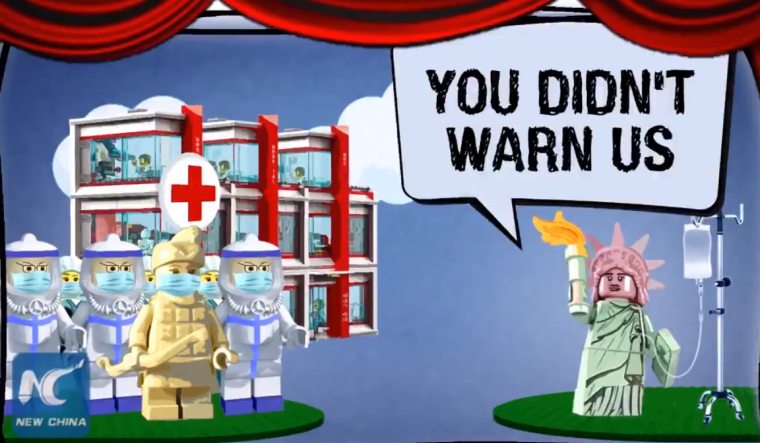 Screenshot from the Once Upon a Virus video 
