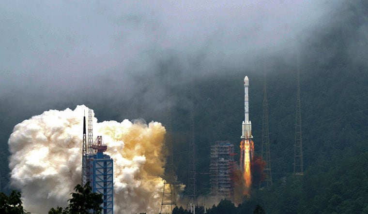 A rocket carrying the last satellite of the Beidou Navigation Satellite System blasts off from the Xichang Satellite Launch Center | AP
