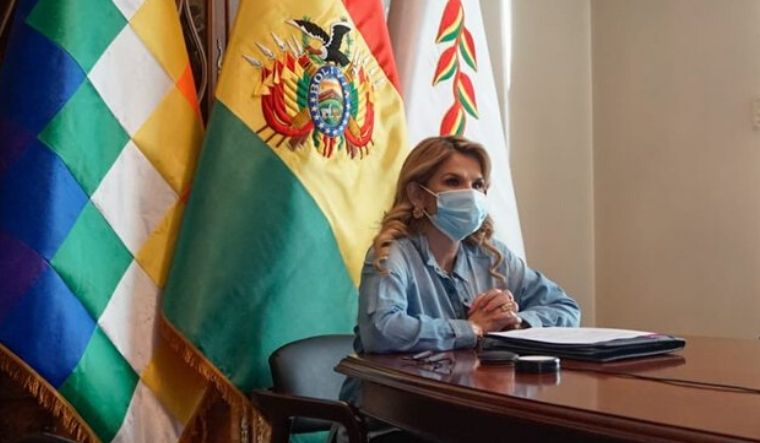 Bolivia's interim President Jeanine Anez | Image courtesy: Jeanine Anez Twitter