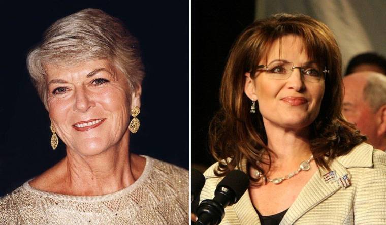 Geraldine Ferraro was nominated as VP nominee in 1984; Sarah Palin in 2008 | Wikimedia Commons