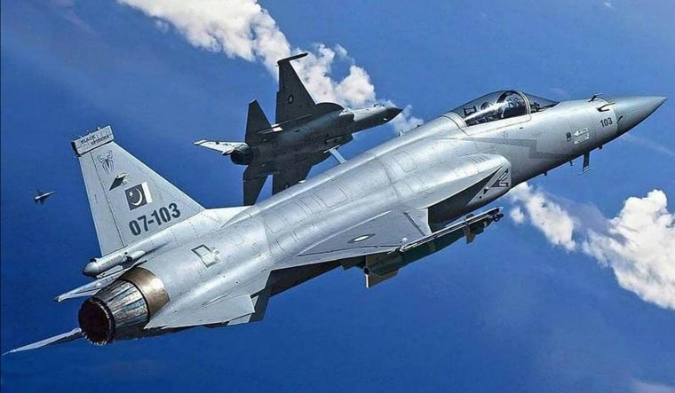 Two Pakistan Air Force JF-17 jets | Pakistan Air Force Facebook account